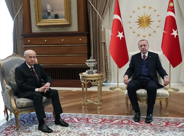 Başkan Erdoğan ile Bahçeli arasında yerel seçimler sonrası ilk görüşme-2
