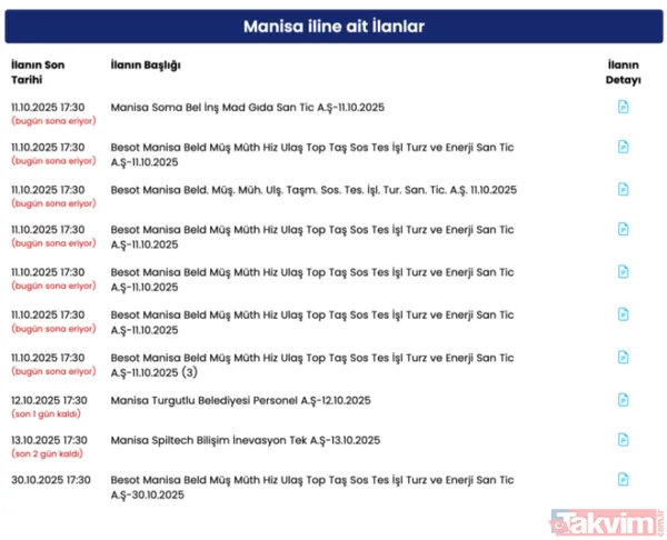 Belediyelere şoför, park işçisi, çöp personeli işçi personel alımı başladı! İşte İŞKUR başvuru şartları - 10