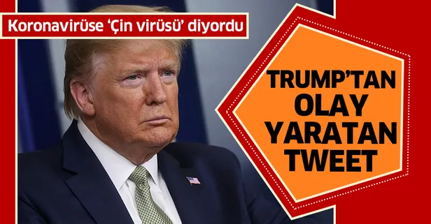 Donald Trump'tan olay koronavirüs paylaşımı!