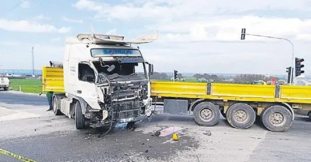 Tekirdağ’da korkunç kaza: TIR ile minibüs çarpıştı! Çok sayıda ölü ve yaralı var