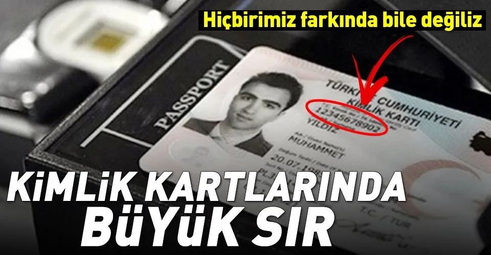 Bircok Kisi Bunu Bilmiyor Iste Tc Kimlik Numarasindaki Buyuk Sir