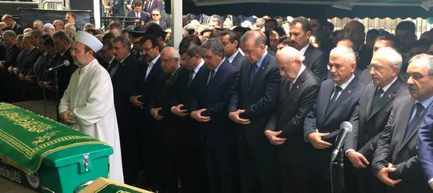 Abdullah Gül'ün babası son yolculuğuna uğurlandı