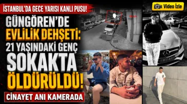 Güngören'de Hazem Muhammed cinayeti kamerada