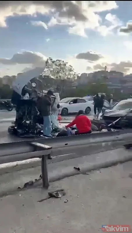 Sarıyer'de feci kaza! Takla atan araç karşı şeride geçti: 2 kişi öldü | Görüntüler ortaya çıktı - 8