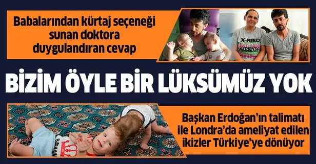 Londra'da operasyonla ayrılan siyam ikizlerinin babası konuştu: Bizim öyle bir lüksümüz yok