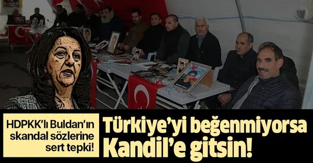 PKK’nın siyasi uzantısı HDP’li Pervin Buldan’ın skandal sözlerine evlat nöbetindeki ailelerden tepki: Beğenmiyorsa Kandil’e gitsin