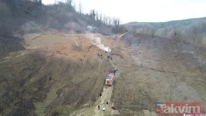 Sakarya’daki doğalgaz patlaması sonrası boru hattı bu hale geldi