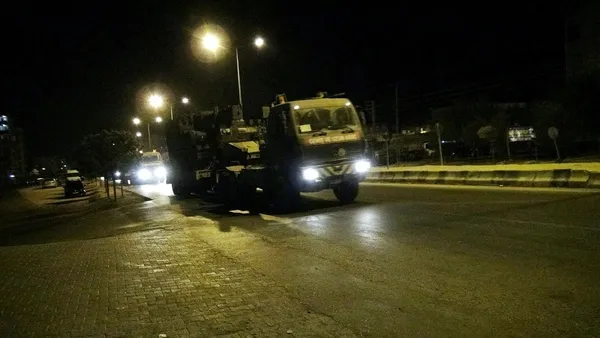 Suriye sınırına askeri sevkiyat-2