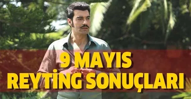 Reyting sonuçları: 9 Mayıs Bir Zamanlar Çukurova, Avlu, Çarpışma, Bizim Hikaye dizisi reyting sonuçları