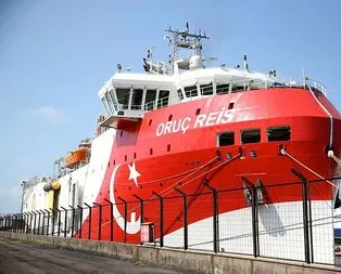 Oruç Reis enerji için demir aldı