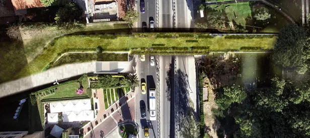 Taksim- Maçka arasına ekolojik yaya köprüsü