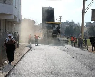 Suruç, çamur ve çukurlardan kurtarılıyor