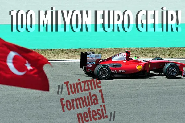 Turizme Formula 1 nefesi! 100 milyon Euro gelir!-1