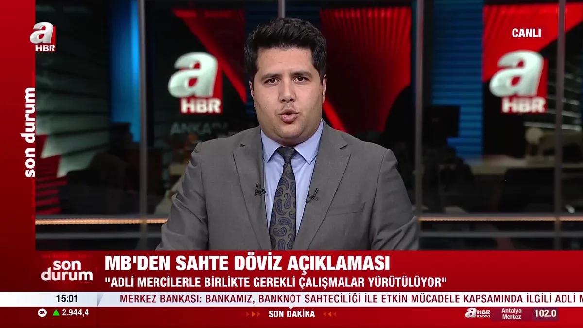 Merkez Bankası'ndan sahte dolar açıklaması!