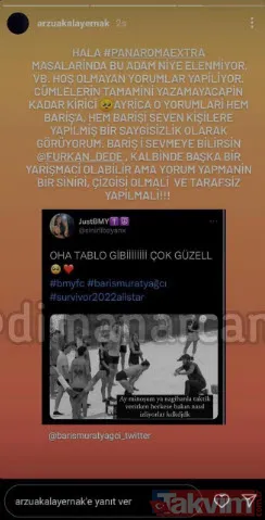 Survivor Ekstra Masasında Barış'ın Sakatlığına Rağmen Yarışmadan Elenmemesini Eleştiren Furkan Dede'ye Barış Murat Yağcı'nın Annesi Arzu Hanım Şu Sözleri Sarf...