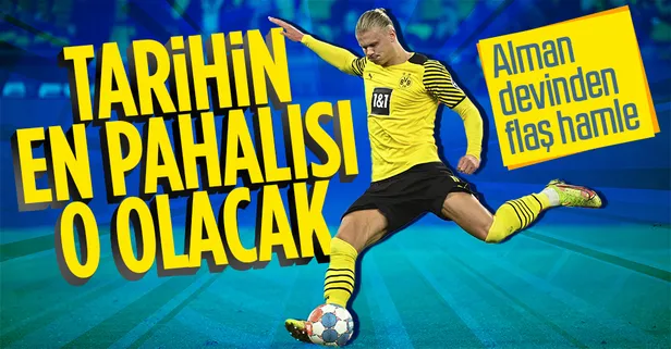 Borussia Dortmund'dan Haaland hamlesi! Tarihin en pahalısı olacak...