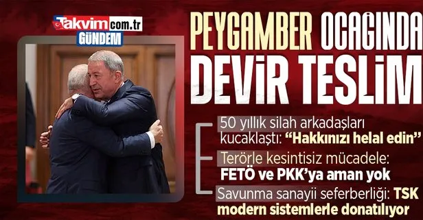 Son dakika: Milli Savunma Bakanı Yaşar Güler, Hulusi Akar’dan sancağı devraldı! ’FETÖ ve PKK ile kesintisiz mücadele’ mesajı