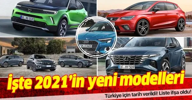 Araç sahibi olmak isteyenlere müjde! Türkiye için tarih verdiler! İşte 2021’de Türkiye’de olacak otomobil modelleri