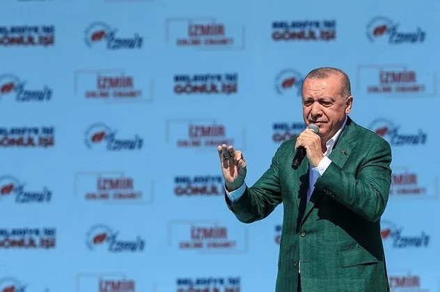 Başkan Erdoğan: CHP'nin İzmir adayı Tunç Soyer adaylık icazetini İzmir'den değil Kandil'den almıştır!