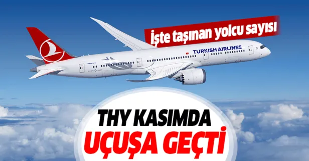 Türk Hava Yolları kasımda yüzde 82,3 doluluğa ulaştı