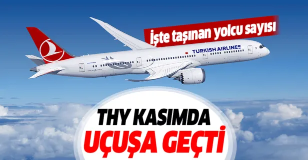 THY, kasımda yüzde 82,3 doluluğa ulaştı