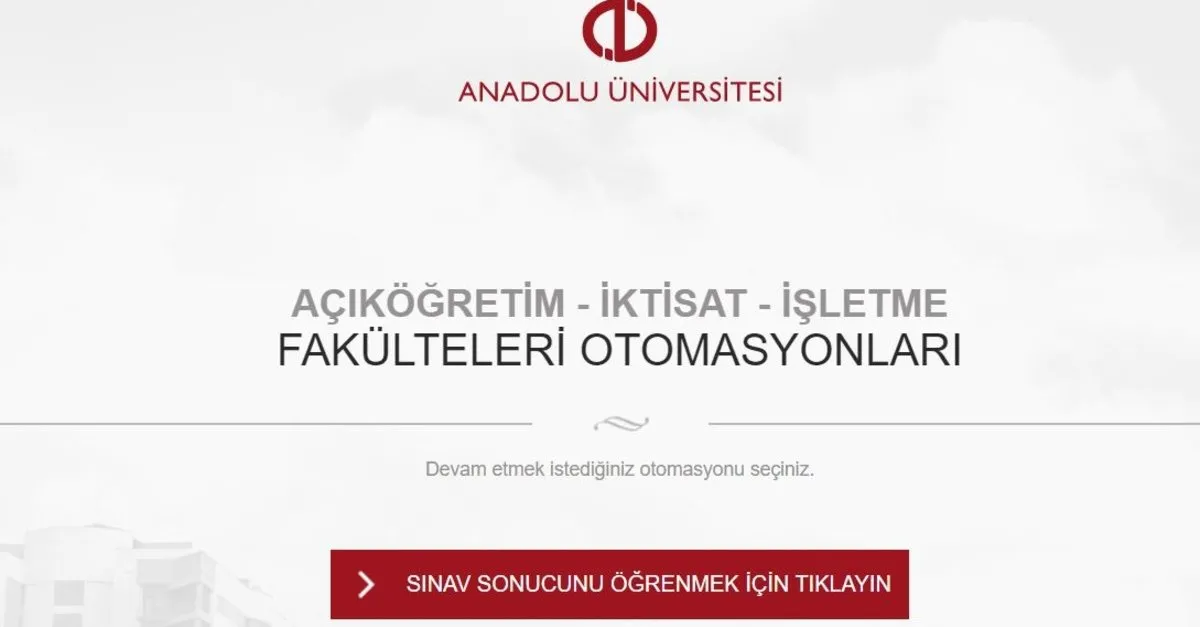 açıköğretim sınav sonuçları nasıl hesaplanır