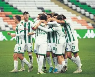 Bursaspor 90’da güldü