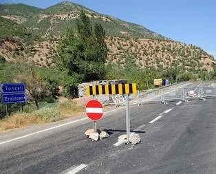 Terör nedeniyle kapatılan yollar tekrar açıldı