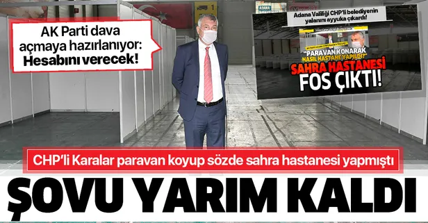 CHP'li Zeydan Karalar'ın sözde hastane şovu yarım kaldı: Bir hasta bile gelmedi kapıya kilit vuruldu