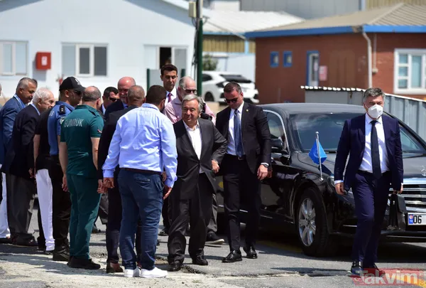 BM Genel Sekreteri Antonio Guterres, Zeyport'ta denetimlerde bulundu - 10