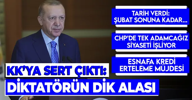 Son dakika: Başkan Erdoğan'dan esnafa Halkbank müjdesi: 6 aylık dönemde ödenmesi gereken taksitler ertelenecek