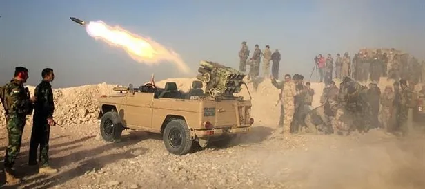 Peşmerge 4 koldan DAEŞ'e saldırıya geçti