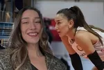 Filenin Sultanları'ndan Hande Baladın gönlünü meslektaşına kaptırdı! Maç öncesi sarılırken görüntülendiler