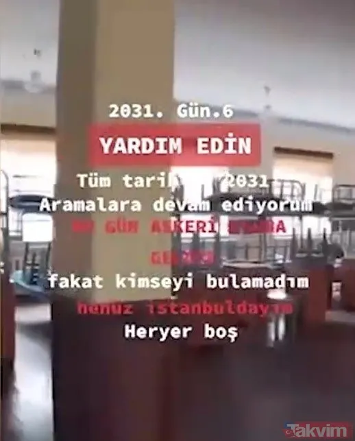 Zaman yolcusu bu kez İstanbul'dan çıktı! Takvimler 2031'i gösteriyor dedi paylaştıkları akıl tutulması yaşattı: Boş sokaklar caddeler... - 18