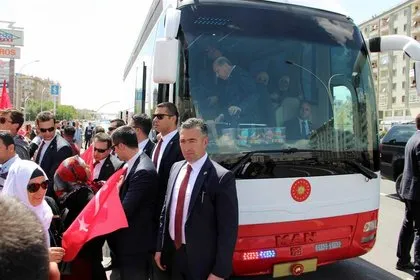 Diyarbakır’da Cumhurbaşkanı Erdoğan coşkusu