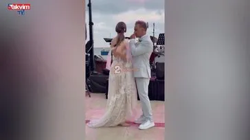 Ece Dizdar ve Serdar Orçin'in düğün dansları sosyal medyayı salladı
