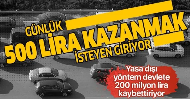 SON DAKİKA: İstanbul’da korsan taksi terörü artıyor 200 milyon liralık vergi kaybına yol açıyorlar