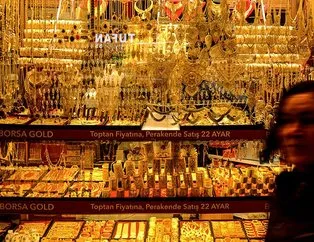 Kapalıçarşı’da gram altın 302 liradan işlem gördü
