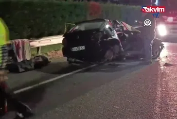 Tekirdağ'da kaza: 1 ölü 1 yaralı