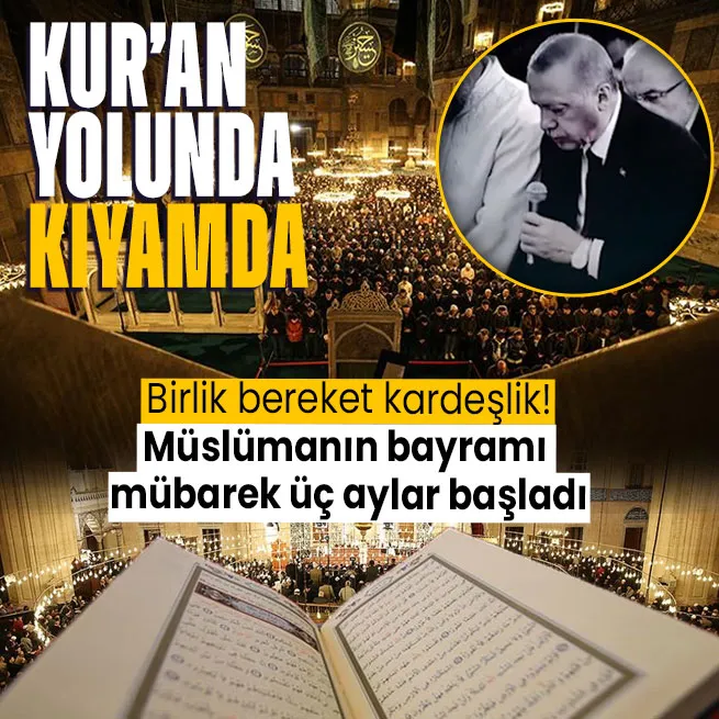 Mübarek üç aylar başladı!