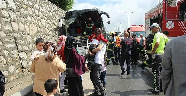 TEM’de 11 araç birbirine girdi! Yol trafiğe kapandı