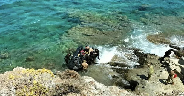 Son dakika: MSB duyurdu! İzmir'de 47 göçmen kurtarıldı!