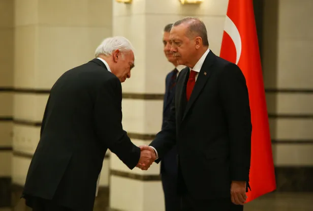 Başkan Erdoğan, Yunan Büyükelçi'yi kabul etti! İşte dikkat çeken o an-3