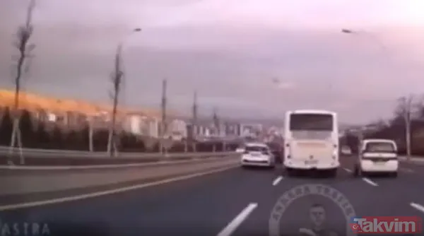 Yer: Ankara Pursaklar... Otoyolda makas cezasız kalmadı: 1627 TL ceza, ehliyete el koyma ve trafikten men... - 5