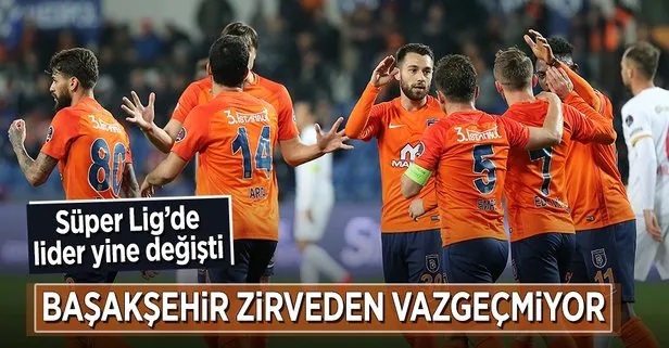 Başakşehir evinde Kayserispor’u 3-1 mağlup etti