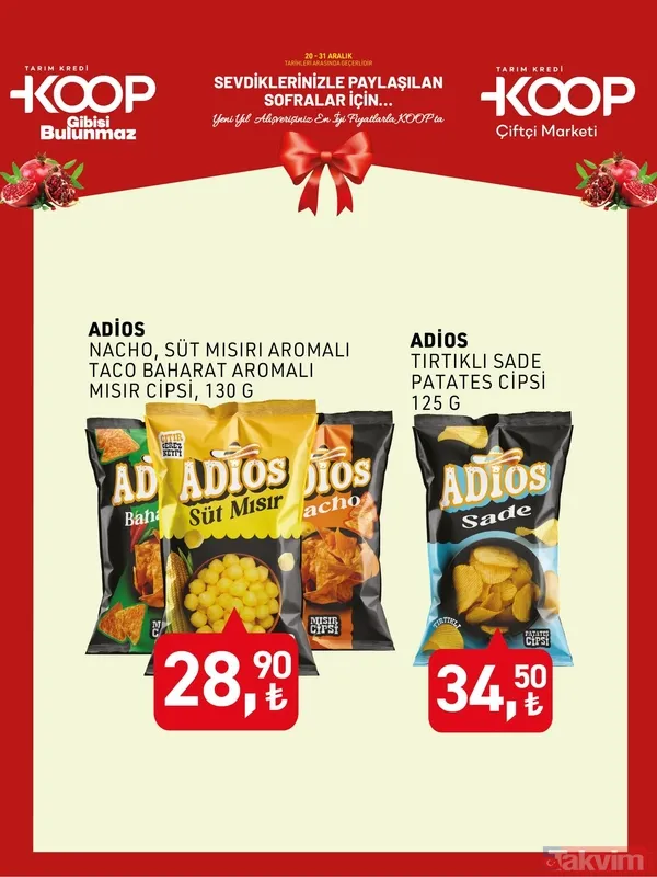 Hafta sonu fırsat alarmı! KOOP Market’te 20-21 Aralık’a özel çay, tavuk ve sıvı yağda indirimli fiyatlar - 14
