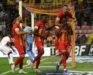 Kayserispor evinde bir başka!