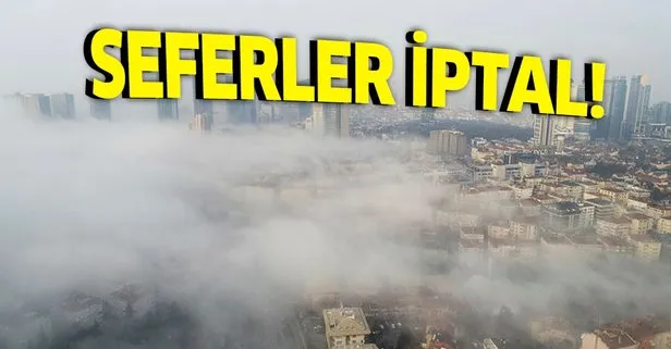 SON DAKİKA: İstanbul’da vapur seferlerine sis engeli!