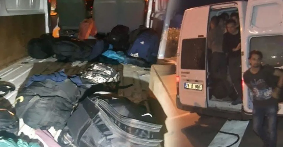 Polisi görünce çil yavrusu gibi dağıldılar