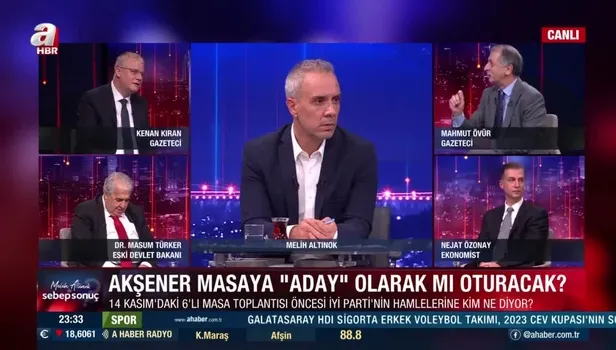 A Haber ekranlarında Mahmut Övür’dem bomba iddia: Meral Akşener Buğra Kavuncu'yu görevden alacak